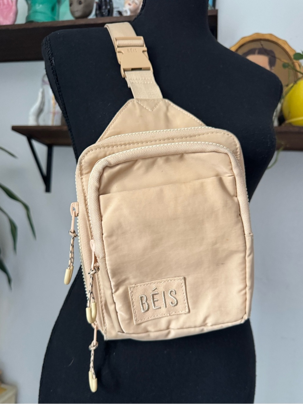 BEIS The Sport Sling in Beige